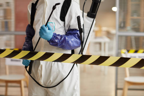 Professional Biohazard technician working in Goliad, TX